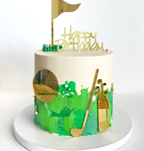 Custom celebration cake design by All Things Cake in Denver, CO (gallery image 2 of 8)