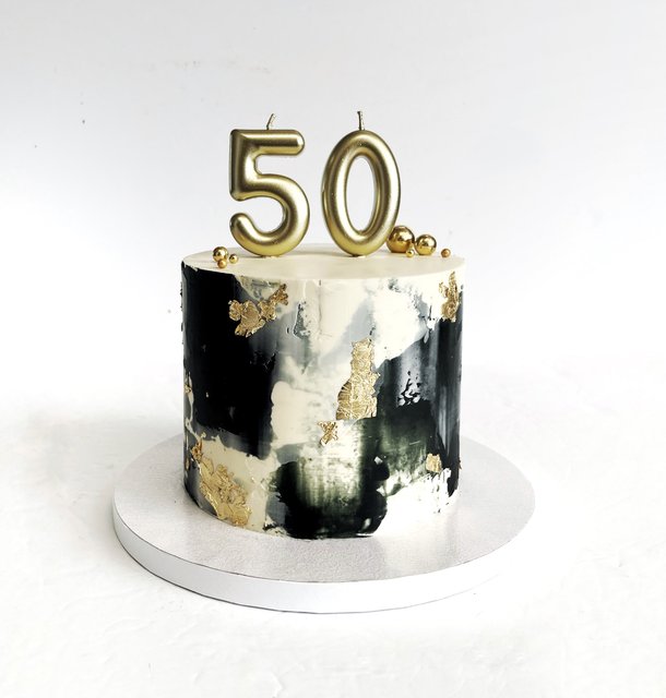 Custom celebration cake design by All Things Cake in Denver, CO (gallery image 4 of 8)