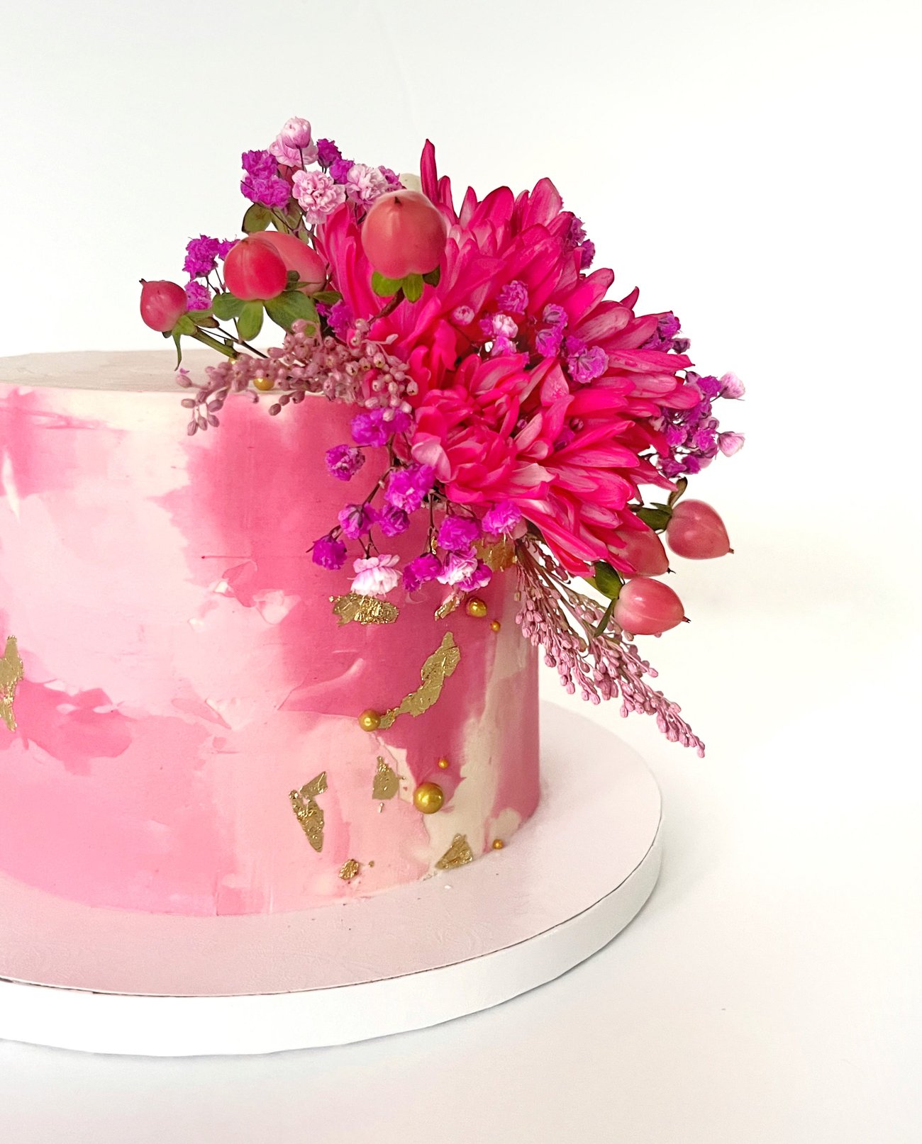 Custom celebration cake by All Things Cake in Denver, CO